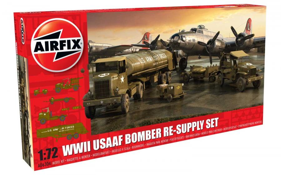 1/72 USAAF 8th Air Force Bomber Resupply Set 