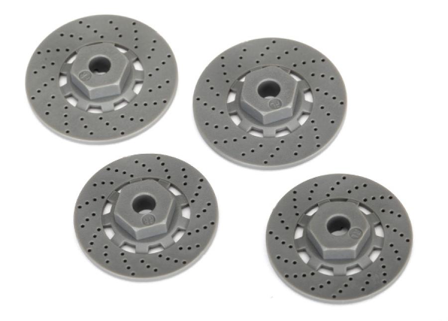 Traxxas Wheel Hubs Hex (disc brake rotors) (4) TRX8356