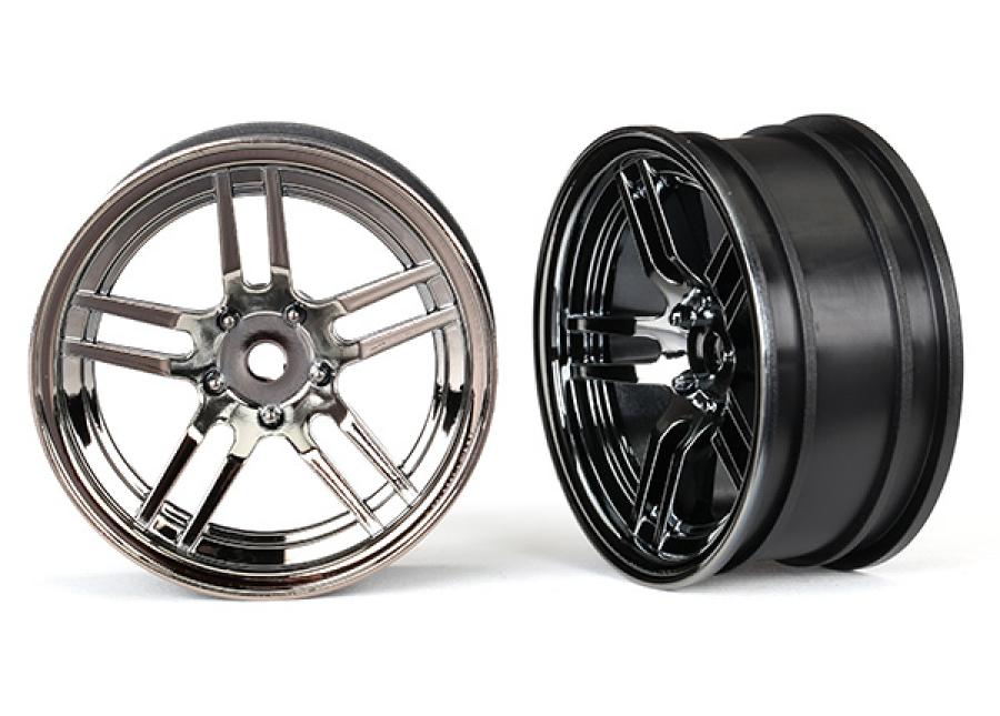 Traxxas Wheels Split-spoke 1.9" Touring Front (2) TRX8371