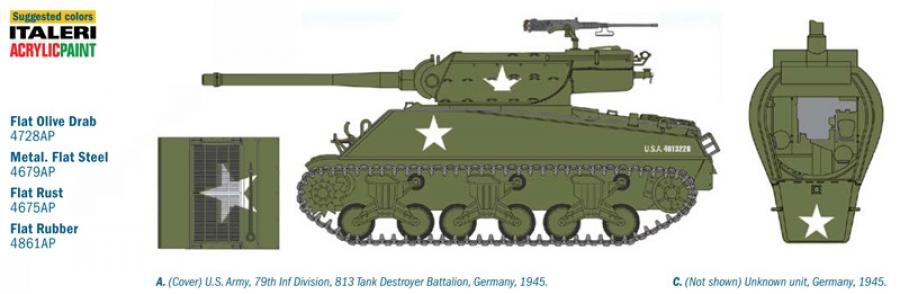 1/35 90mm Gun Motor Carriage M36B1