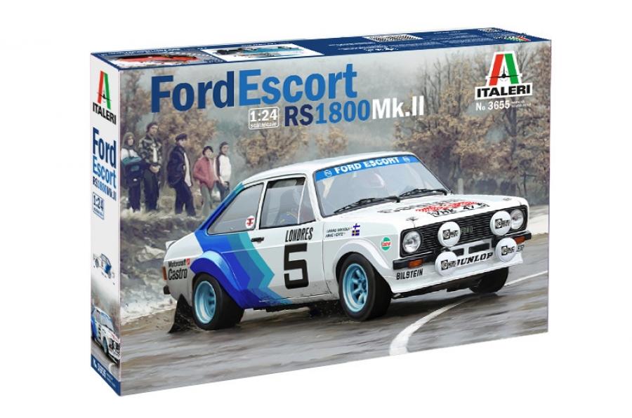 Italeri 1/24 FORD ESCORT MK.II