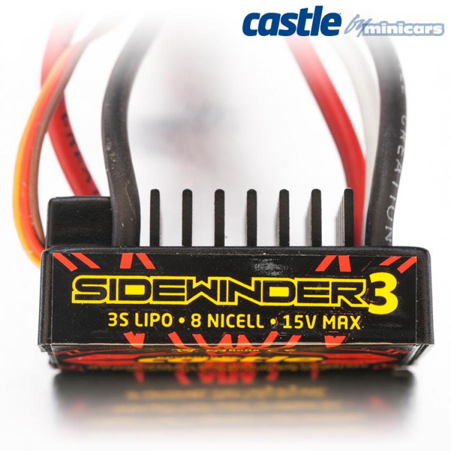 SIDEWINDER 3 ESC 12V 1/10 with 1406-5700KV Sensored Motor