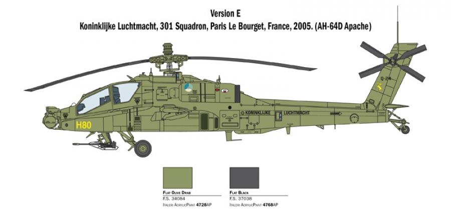 1/48 AH-64D LONGBOW APACHE