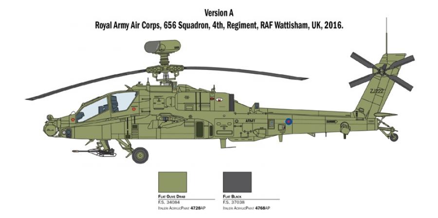 1/48 AH-64D LONGBOW APACHE