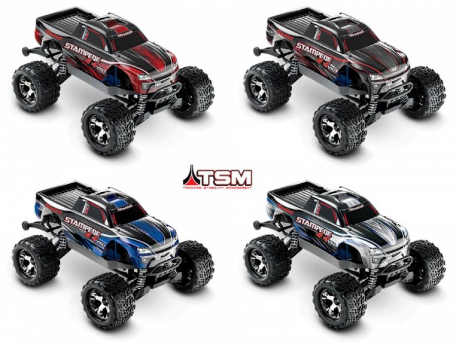 Traxxas Stampede 4x4 VXL Monster 96km/h TRX67086-4