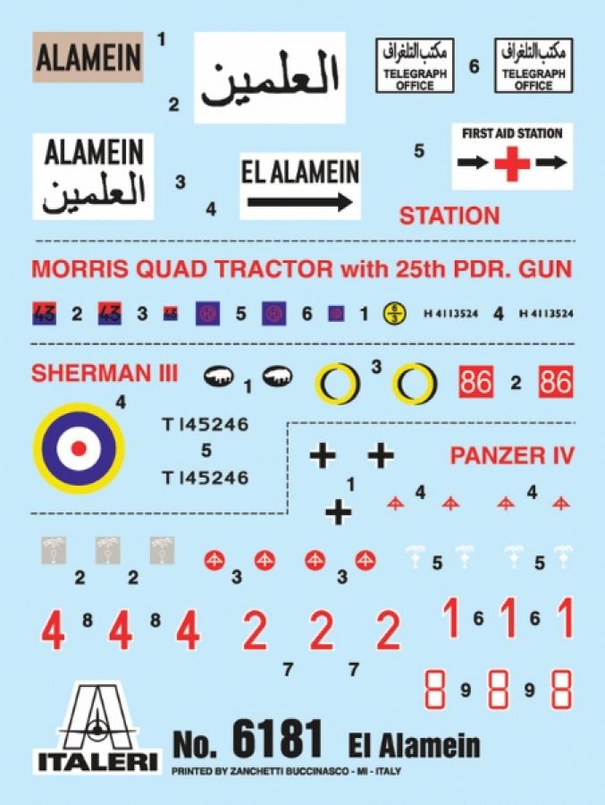 Italeri 1/72 WWII BATTLESET – EL ALAMEIN