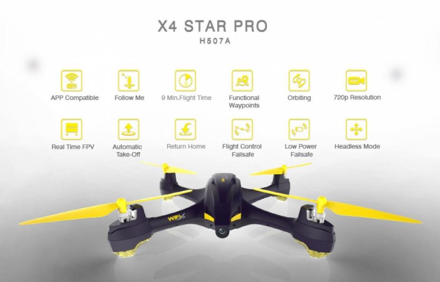 H507A X4 Star Pro FPV-Drone