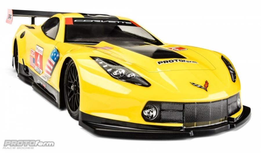 Chevrolet Corvette C7.R Clear Body 1/10 190mm
