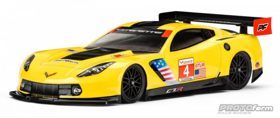Chevrolet Corvette C7.R Clear Body 1/10 190mm