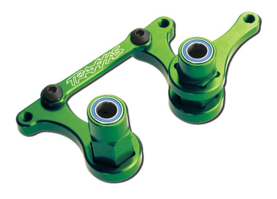 Traxxas Steering Bellcranks Alu Green TRX3743G