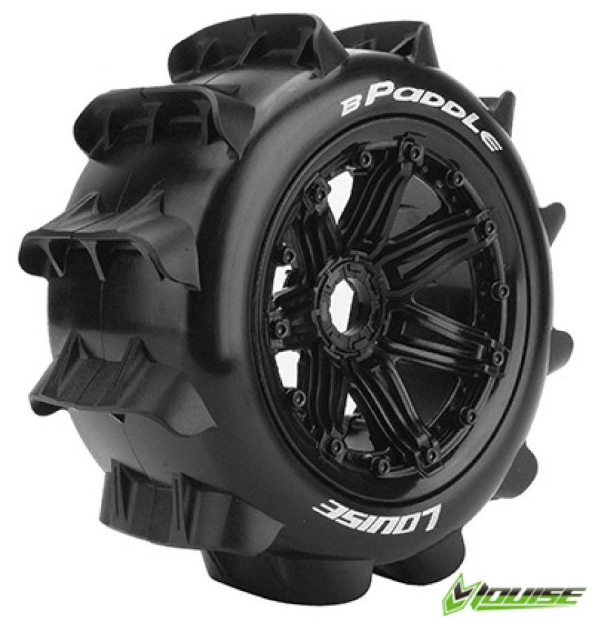 Tires & Wheels B-PADDLE LS Buggy Rear (24mm Hex) (2)