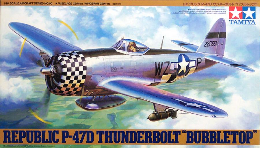 1/48 P-47D Thunderbolt Bubbletop