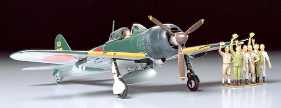 Tamiya 1/48 A6M5C TYPE 52 ZERO FIGHTER pienoismalli