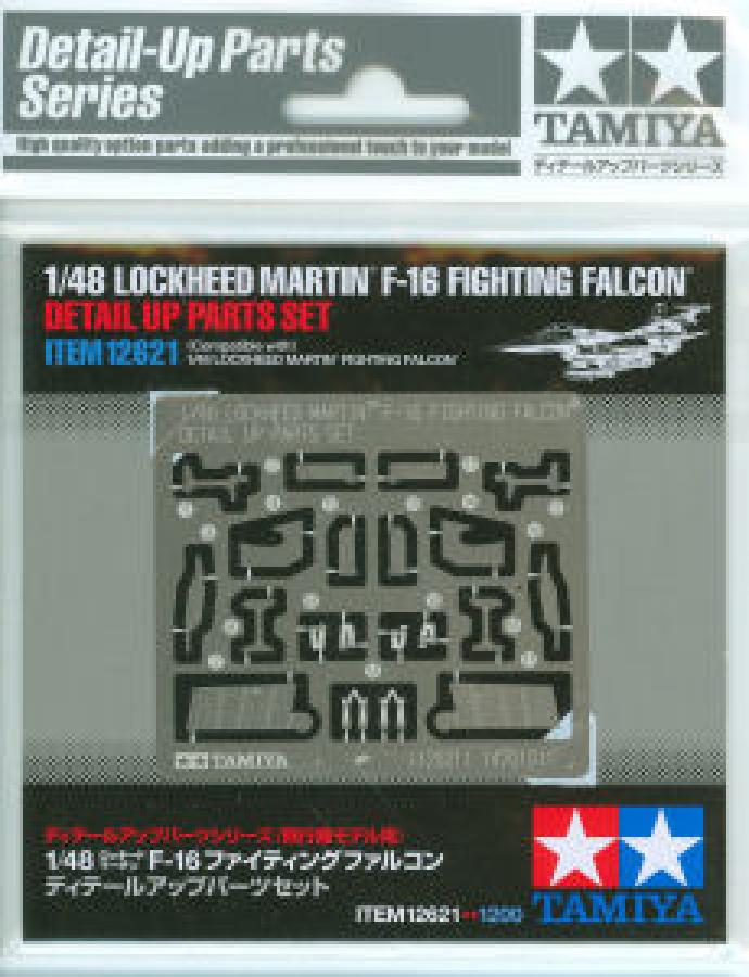Tamiya 1/48 F-16 Fighting Falcon PE Parts set pienoismalli