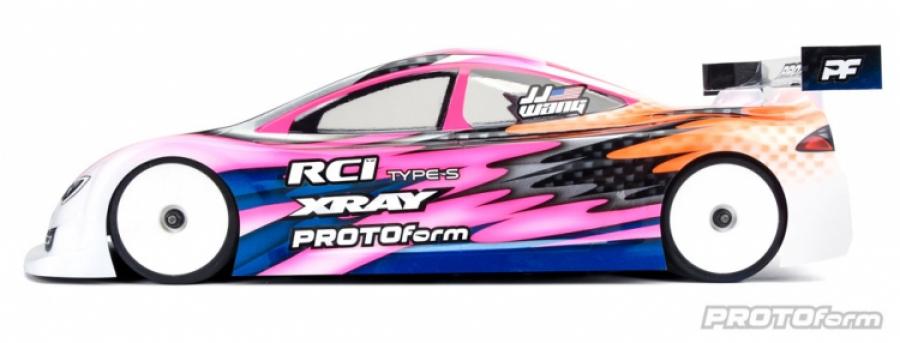 Type-S Light Weight Clear Body for 190mm