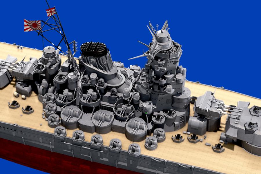 1/350 Japanese Battleship Yamato Premium Edition