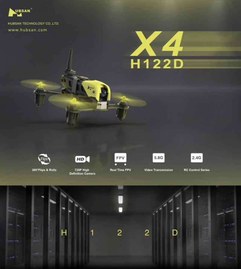 H122D X4 Storm Racing Drone RTF