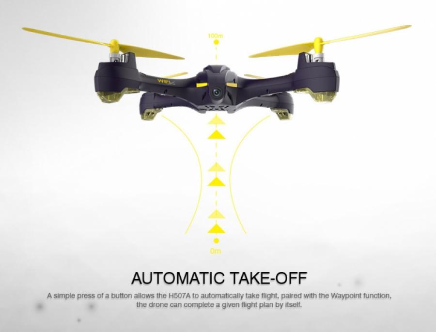 H507A+ X4 STAR PRO with TX, GPS, Waypoint, Follow Me