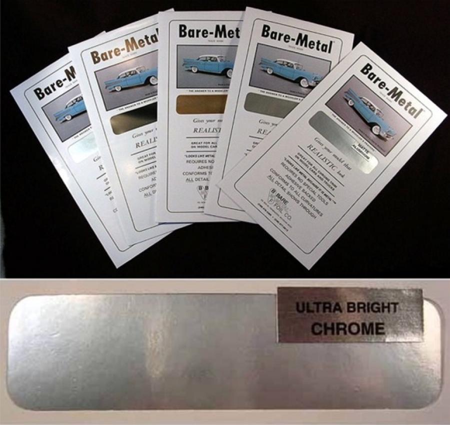 Ultra Bright Chrome Bare Metal Foil