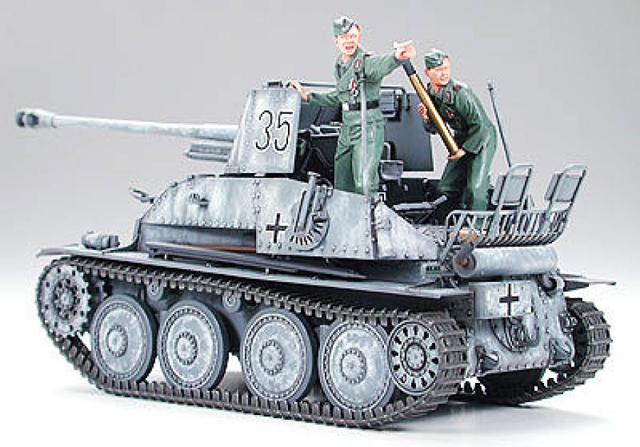 Tamiya 1/35 German Tank Destroyer Marder III pienoismalli