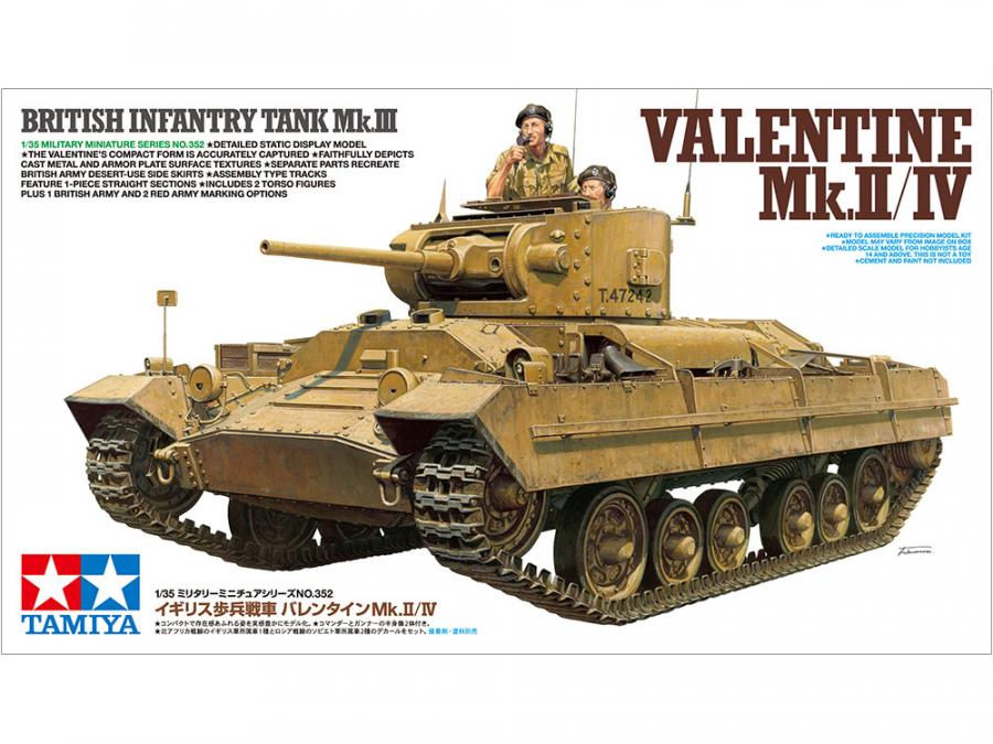 1/35 British Mk.III Valentine Mk.II/IV