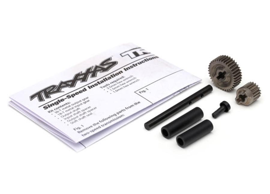 Traxxas Transmission Gears Single Speed Metal TRX8296