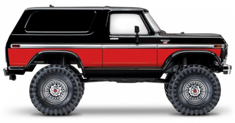 Traxxas TRX-4 Ford Bronco Crawler RC-auto ilman akkua ja laturia TRX82046-4