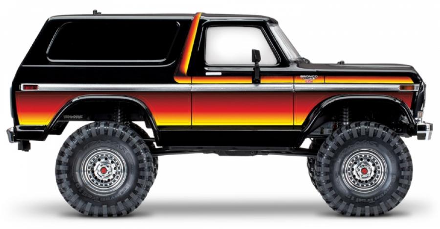 Traxxas TRX-4 Ford Bronco Crawler RC-auto ilman akkua ja laturia TRX82046-4