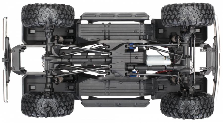 Traxxas TRX-4 Ford Bronco Crawler RC-auto ilman akkua ja laturia TRX82046-4