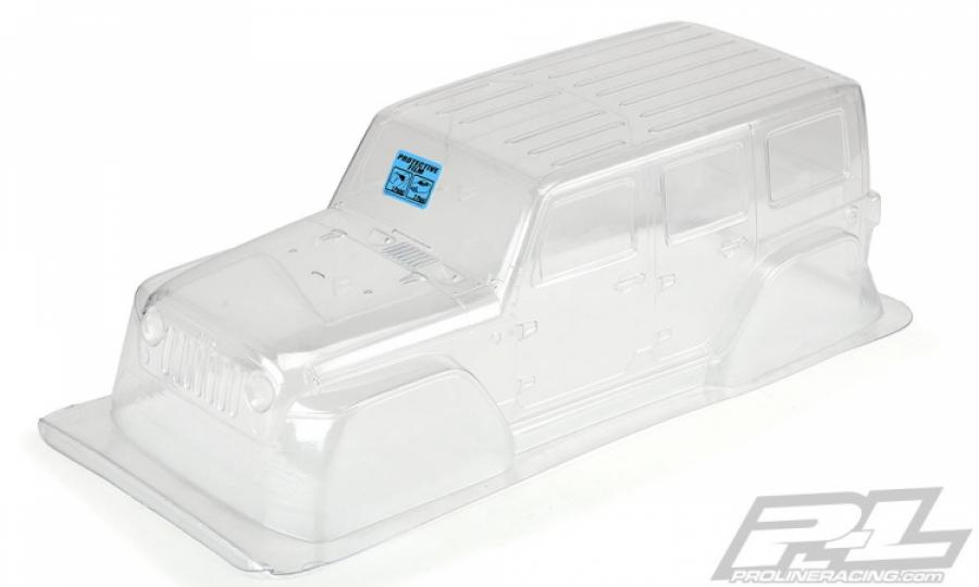 Jeep Wrangler Unlimited Rubicon Clear Body TRX-4