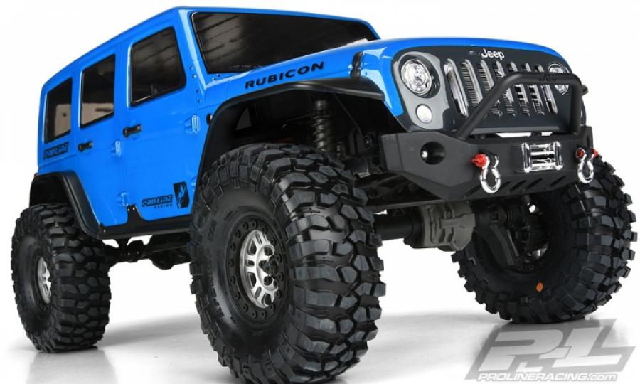 Jeep Wrangler Unlimited Rubicon Clear Body TRX-4
