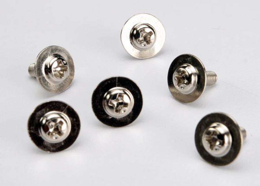 Traxxas Screws M3x8mm Washerhead (6) TRX3185X