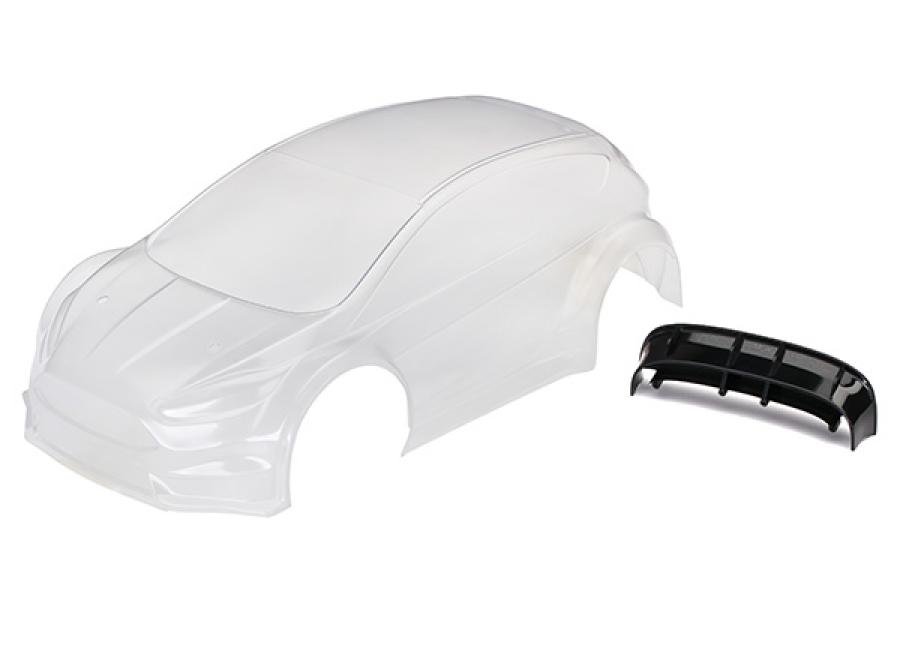 Traxxas Body Ford Fiesta ST Rally Clear TRX7412