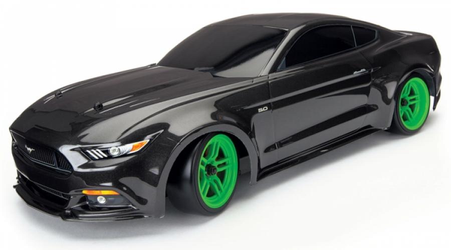 Traxxas Tires & Wheels Drift 1.9" on Green Split-spoke Front (2) TRX8376G