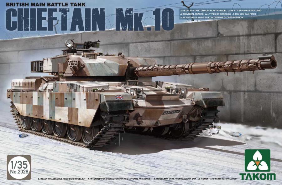 1:35 British Main Battle Tank Chieftain Mk.10