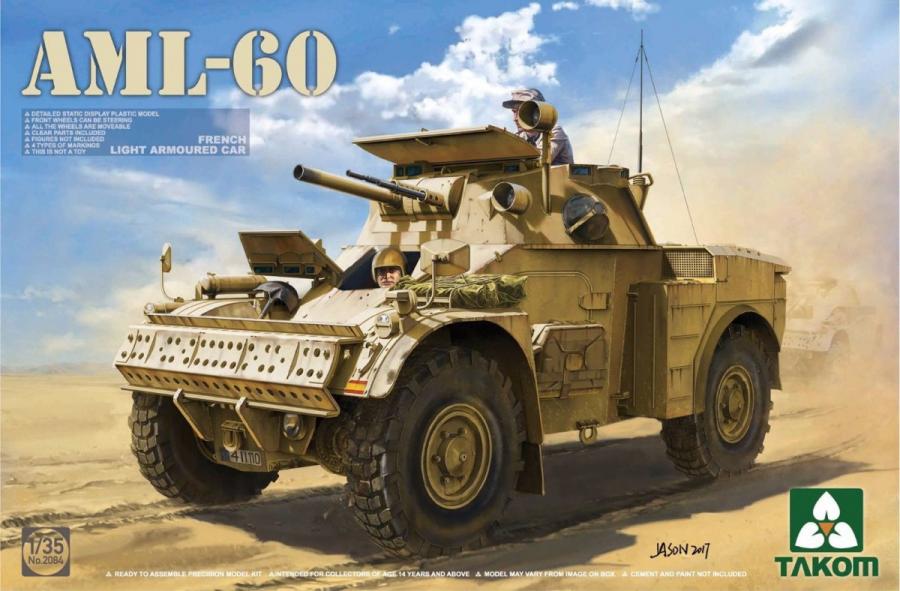 1:35 French Light Armoured Car AML-60