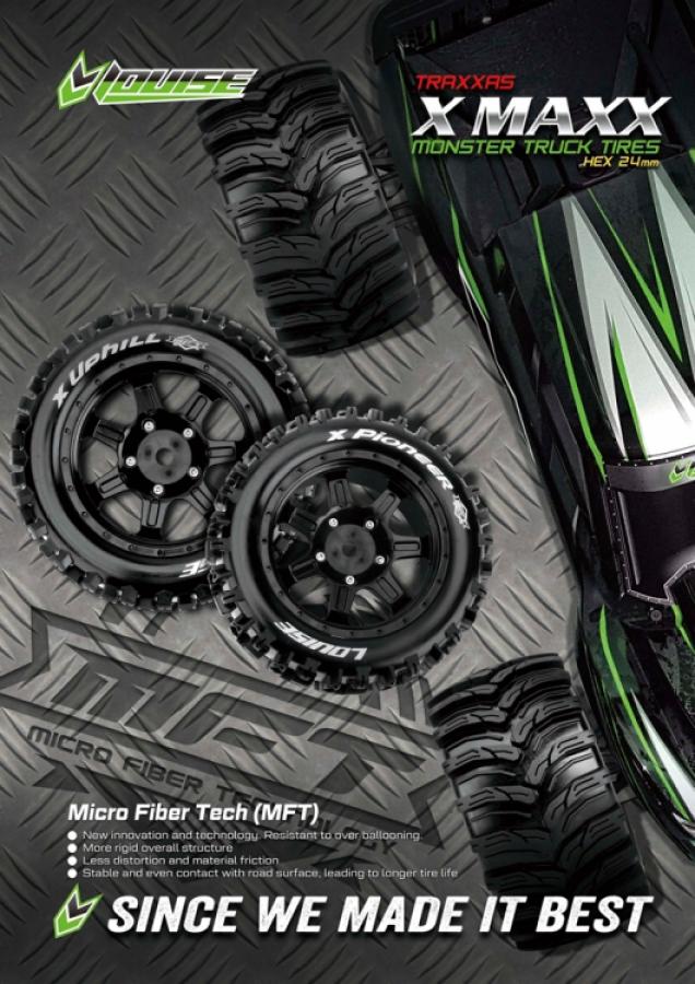 Tires & Wheels X-ROCKET X-Maxx (MFT) (2)