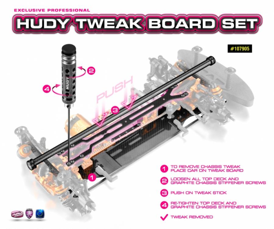 HUDY Tweak Board Set