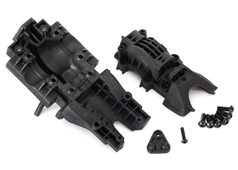 Traxxas Bulkhead Rear Upper & Lower TRX8629