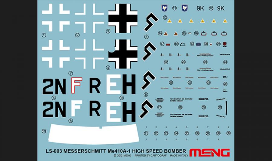 1:48 Messerschmitt Me-410A-1 High Speed Bombe