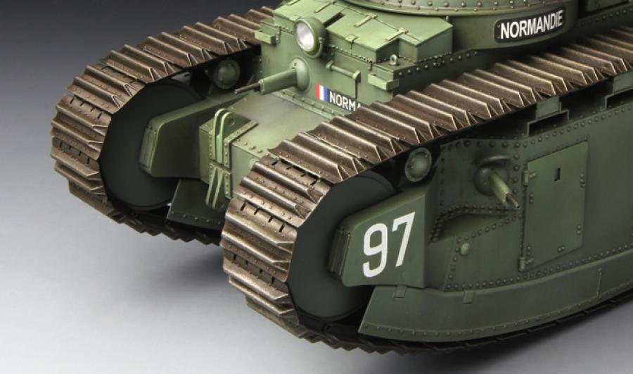 1202pcs 1/35 Char 2C French Heavy Tank