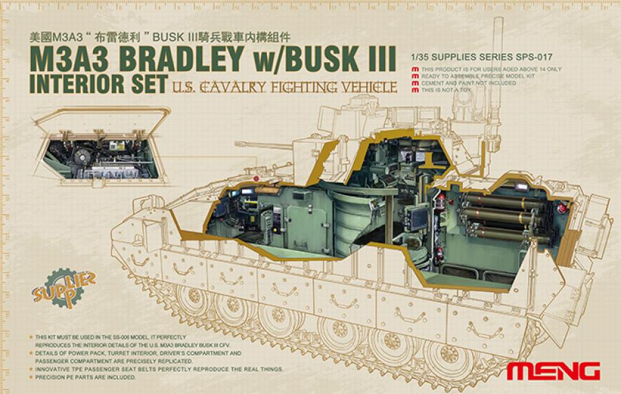 1:35 U.S.Cavalry  M3A3 Interior set