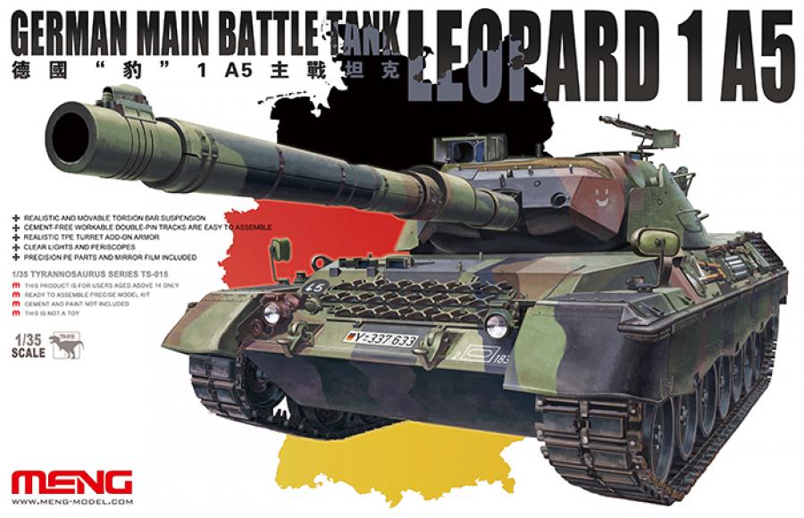 1:35 German Tank Leopard 1 A5