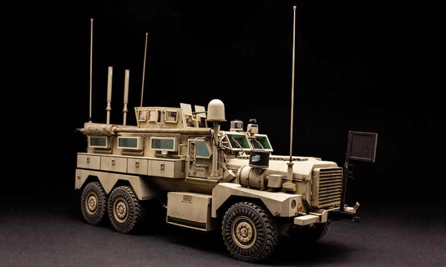 1:35 U.S. Cougar 6x6 MRAP Vehicle