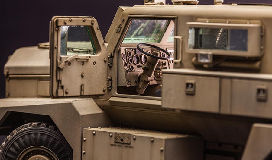 1:35 U.S. Cougar 6x6 MRAP Vehicle
