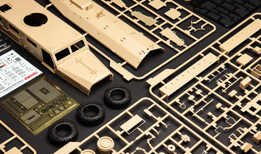 1:35 U.S. Cougar 6x6 MRAP Vehicle