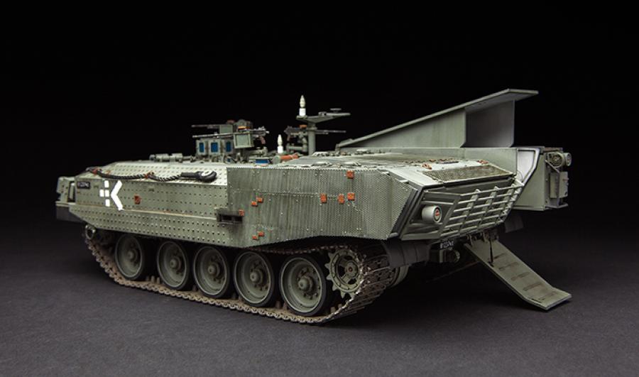 1:35 Israel heavy APC Achzarit late