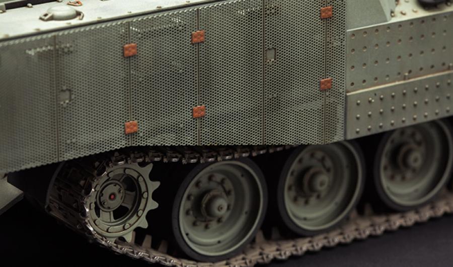 1:35 Israel heavy APC Achzarit late