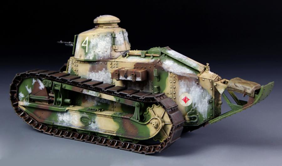 1:35 French FT-17 Light Tank(Cast Turret)