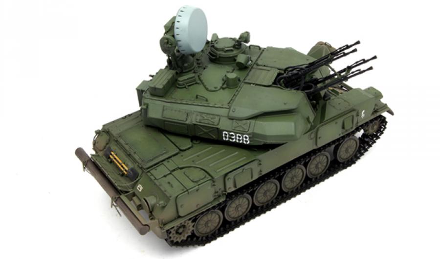 1:35 Russian ZSU-23-4 Shilka SP AA Gunl